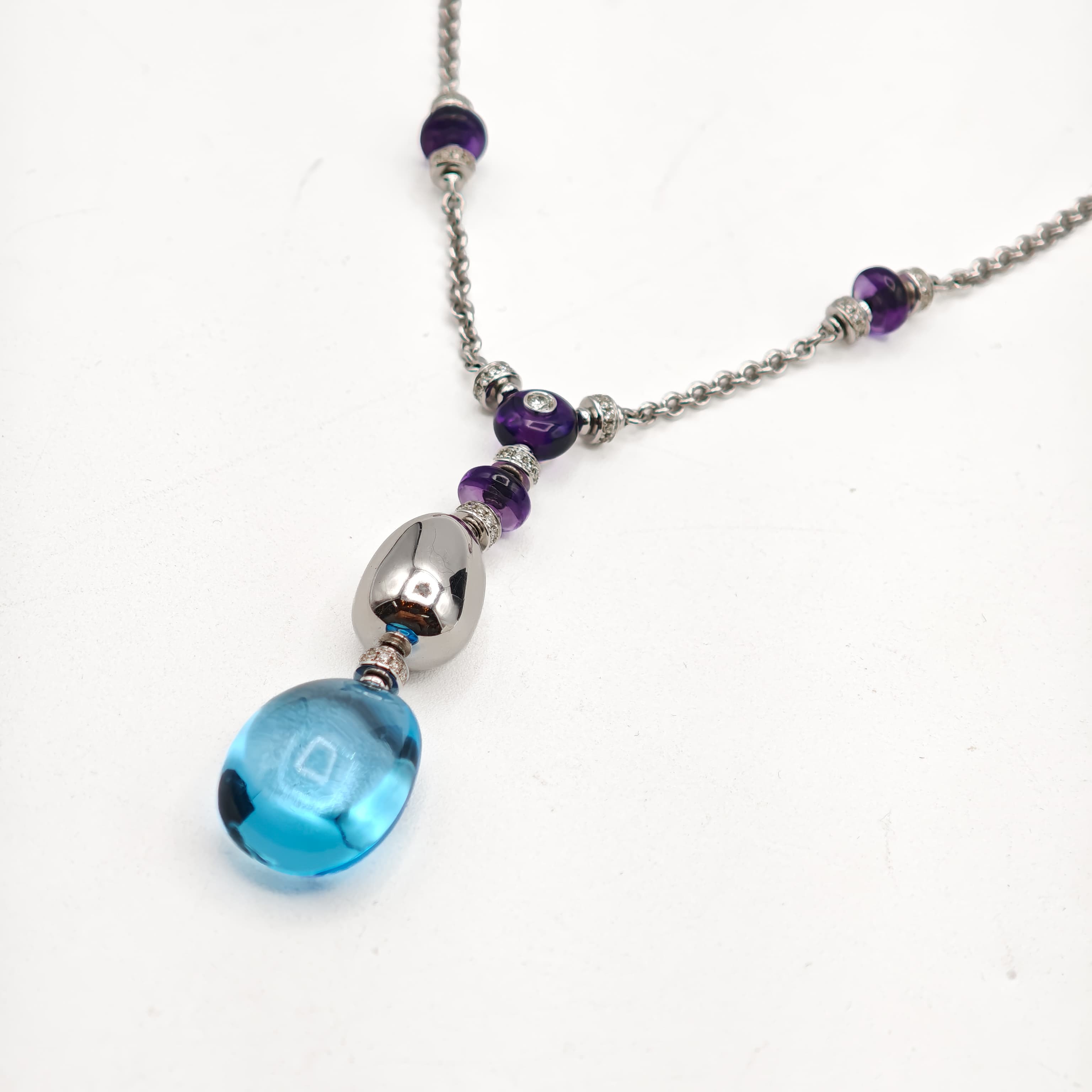 Bvlgari Eden Multi Gemstone Diamond Necklace
